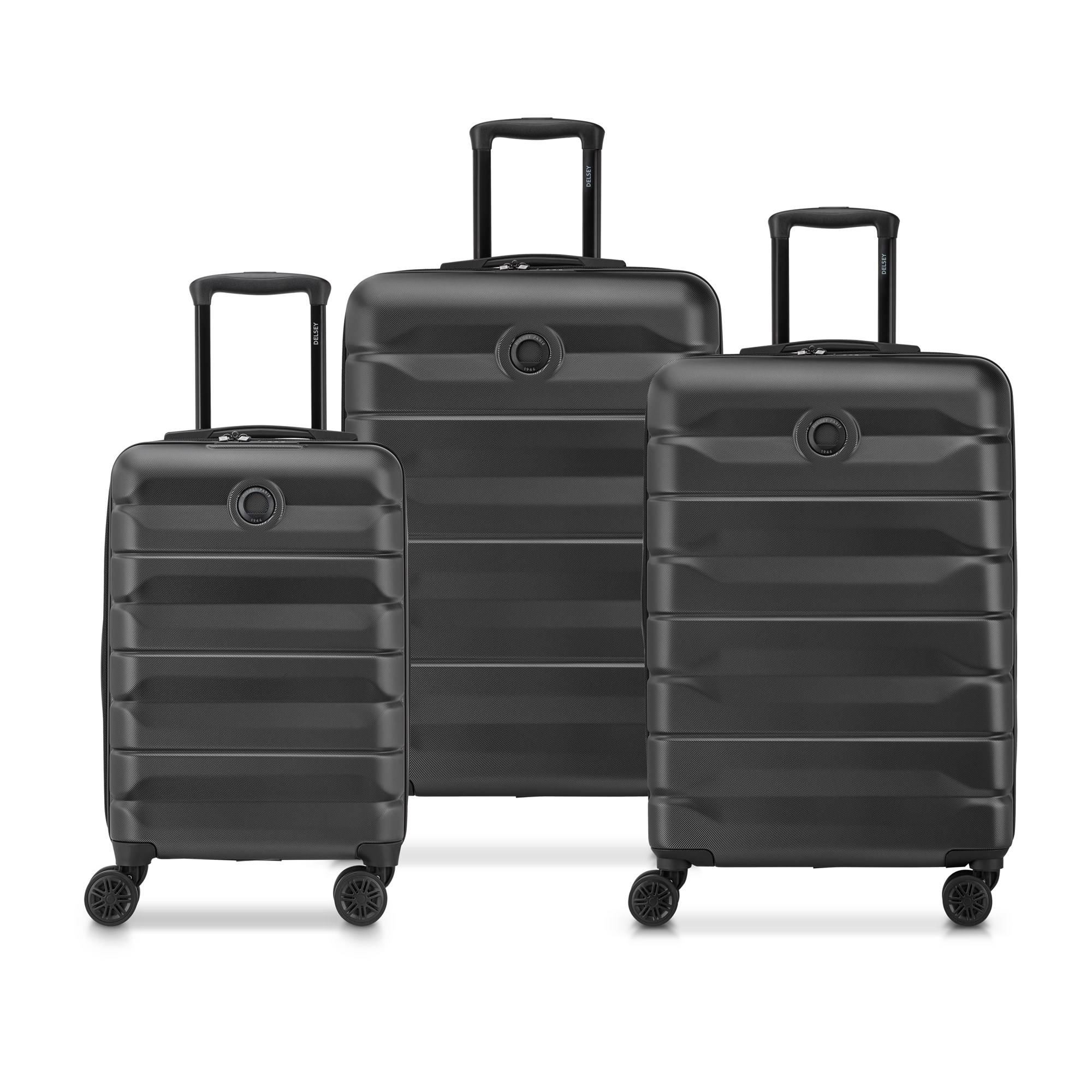 Delsey Kuffertsæt Air Armour 77 Cm - Sort
