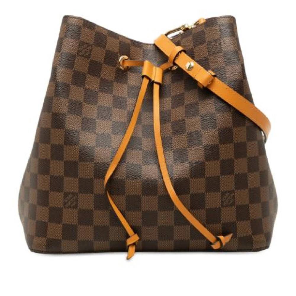 Louis Vuitton Vintage Pre-owned Neonoe Skuldertaske - Vintage - Dame - Brun - ONE SIZE - Uld
