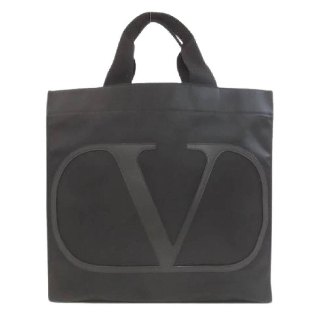 Valentino Vintage Pre-owned Vintage Tote Bag - Vintage - Dame - Sort - ONE SIZE - Nylon