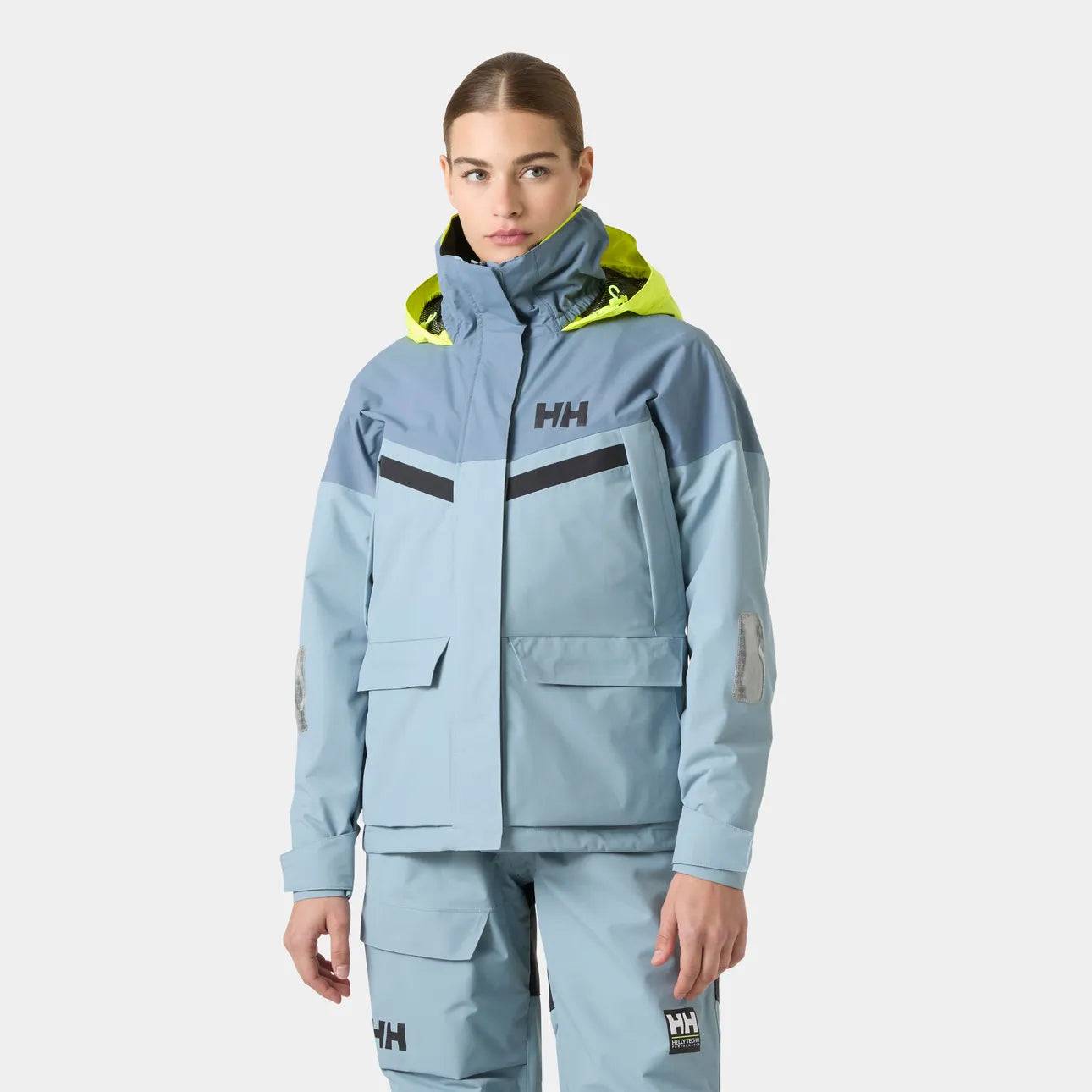 Helly Hansen Women's Pier 4.0 Jacket Sejlerjakke Dame - Windy Blue - Windy Blue / XS