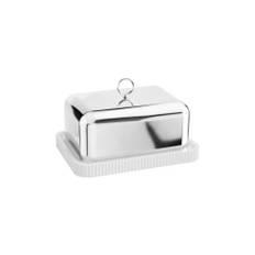 Georg Jensen Bernadotte smörskål White
