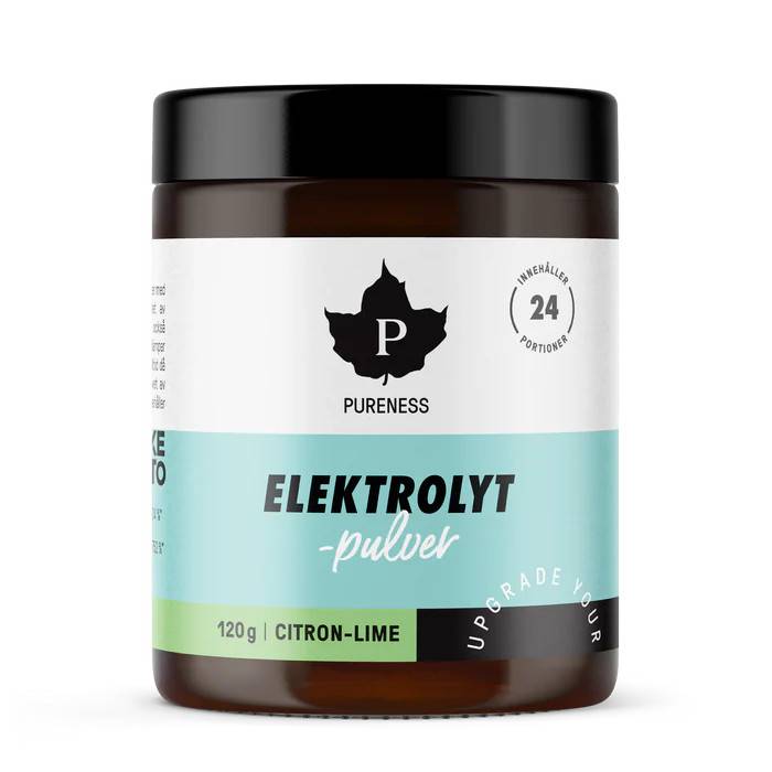 Elektrolytpulver Citron & Lime Pureness - 120 gram