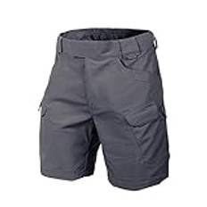Helikonälsare, Urban/utomhus, taktiska shorts för män – lätta cargoshorts för taktisk, militär, polis, vandring, jakt, skugga grå, L