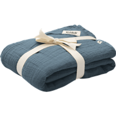 BIBS Muslin Swaddle 120 x 120 cm Petrol 1 st