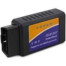 Hihey OBD II Elm 327 WiFi V1.5 bil diagnostisk skanner OBD2 OBDII chip diagnostisk skanner PIC18F25K80 OBD 2 automatisk kodläsare verktyg Android/iOS