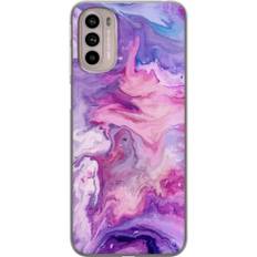 Motorola Moto G41 Gennemsigtigt Telefoncover Marmor
