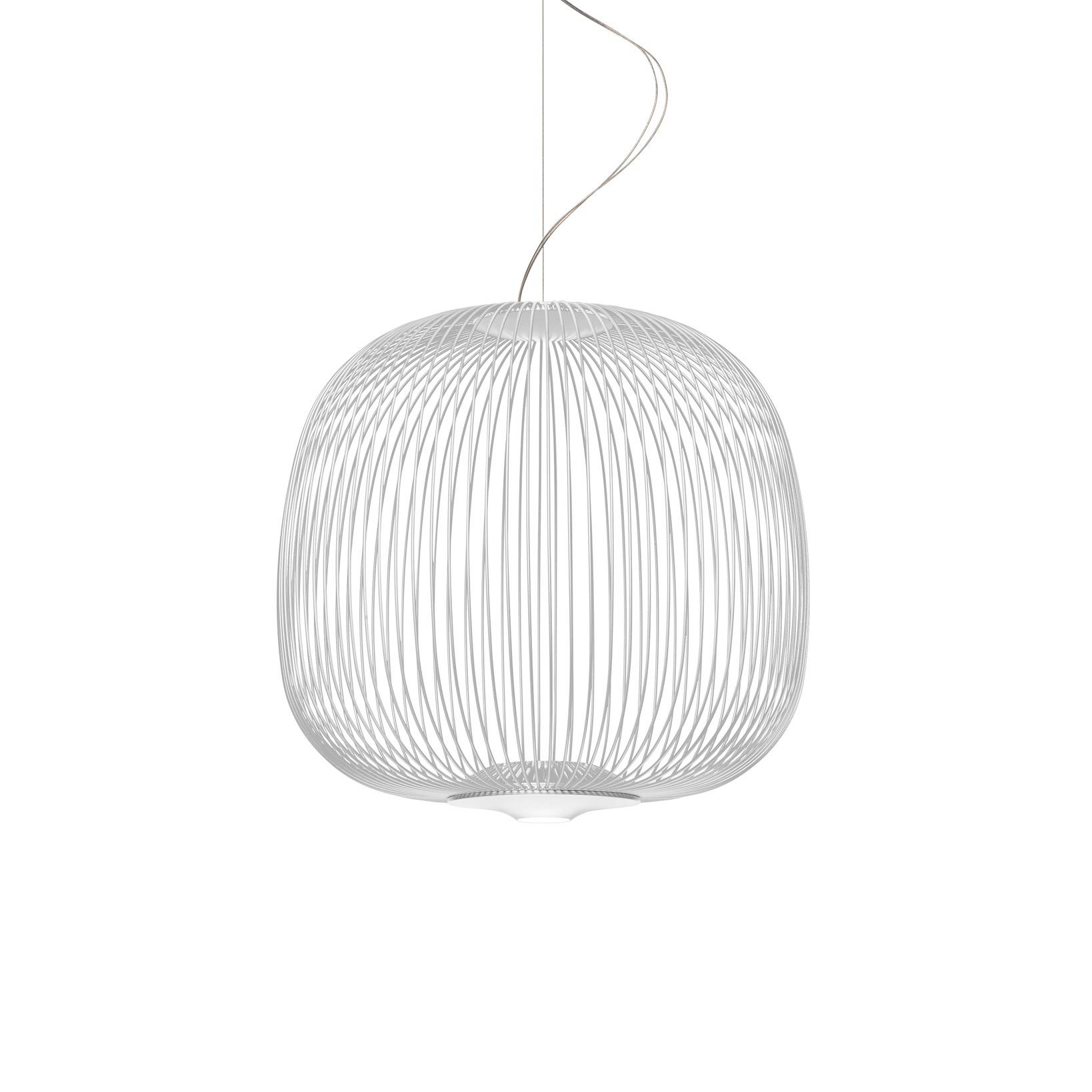 Spokes 1 Pendel m. dimmer - Bianco - Foscarini.