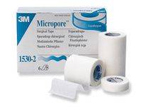 Kirurgiska Tejp Micropore utan Hållare Vit 1.2cm 24st