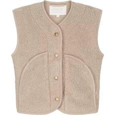 MarMar Copenhagen Jolly Waistcoat Stl. 2Y/92 unisex - Västar Från Magasin - Oyster Grey (2Y/92)