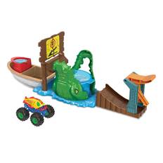 Hot Wheels Monster Trucks Color Shifters Playset Spielset