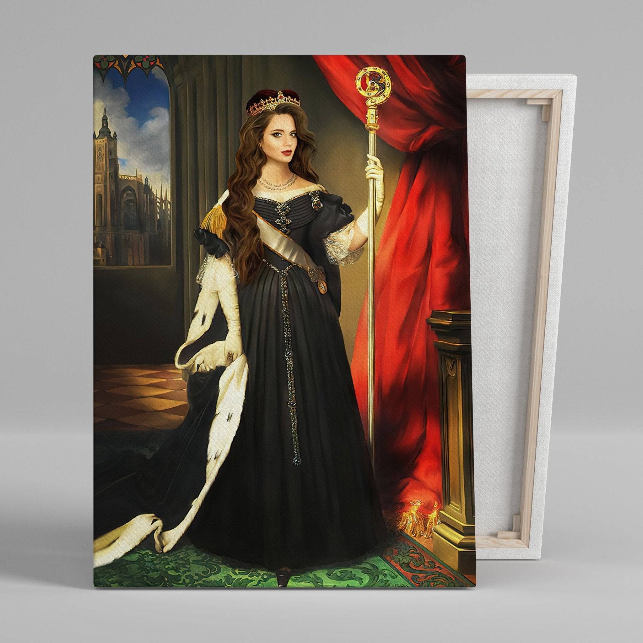 Magical Queen - Personlig Tavla - Poster / 70x100