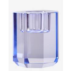 C'EST BON Krystal Lysestage |Blue |One Size x 5
