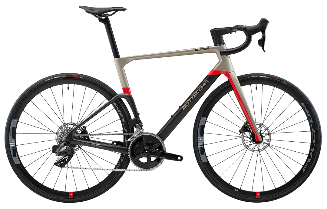 Bottecchia EMME 5 2025 - Shimano Dura-Ace Di2 2x12sp - ITM Carbon VOLATA 55 - 053 / 57 / D4 GRAFITE TITANIO (57)