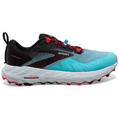 Brooks Cascadia 17 Women's Trail Running Shoes, Bluefish/Black/Diva Pink - 4.5 UK