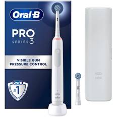 Oral B Eltandborste Pro3 White + Extra Refill + TC