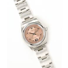 Rolex Oyster Perpetual 26mm Ref 176200 Full Set Watch - Pink - 26 cm