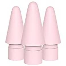 Kompatibel med Apple Pencil Tips 3-pack (rosa)