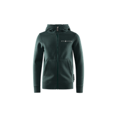 Jr Bowman Logo Zip Hood - GREENISH BLACK (160)
