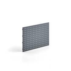 Verktygstavla till arbetsbänk ROBUST/SOLID, 670x475 mm, mörkgrå