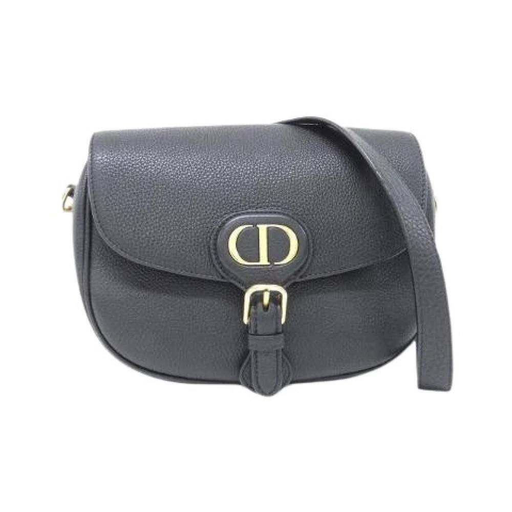 Dior Vintage Pre-owned Bobby Calf Skuldertaske - Vintage - Herre - Blå - ONE SIZE - Uld