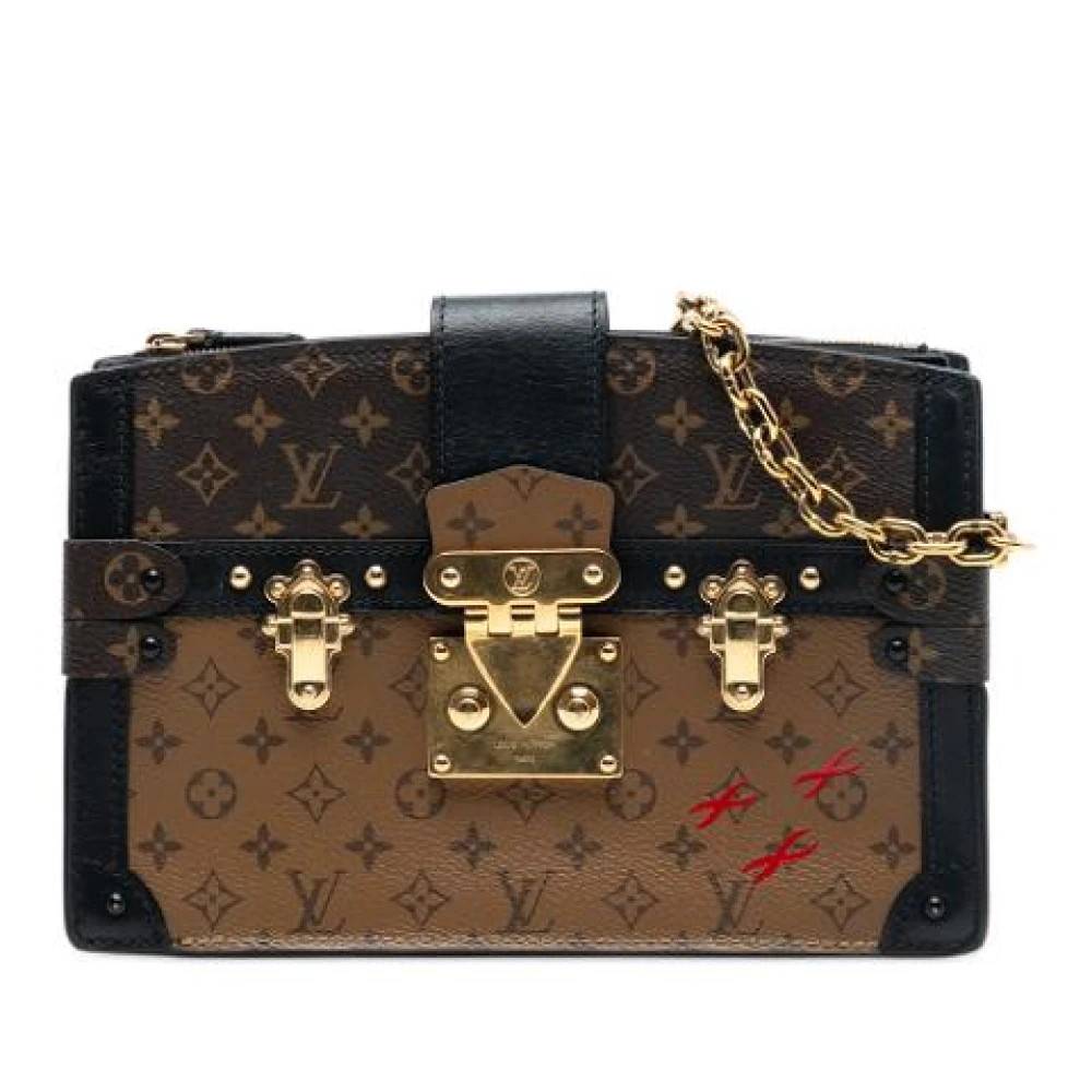 Louis Vuitton Vintage Pre-owned Trunk Bag - Vintage - Dame - Brun - ONE SIZE - Uld