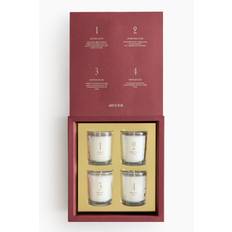 H&M Home - 4-pak duftlys i gaveæske - Rød