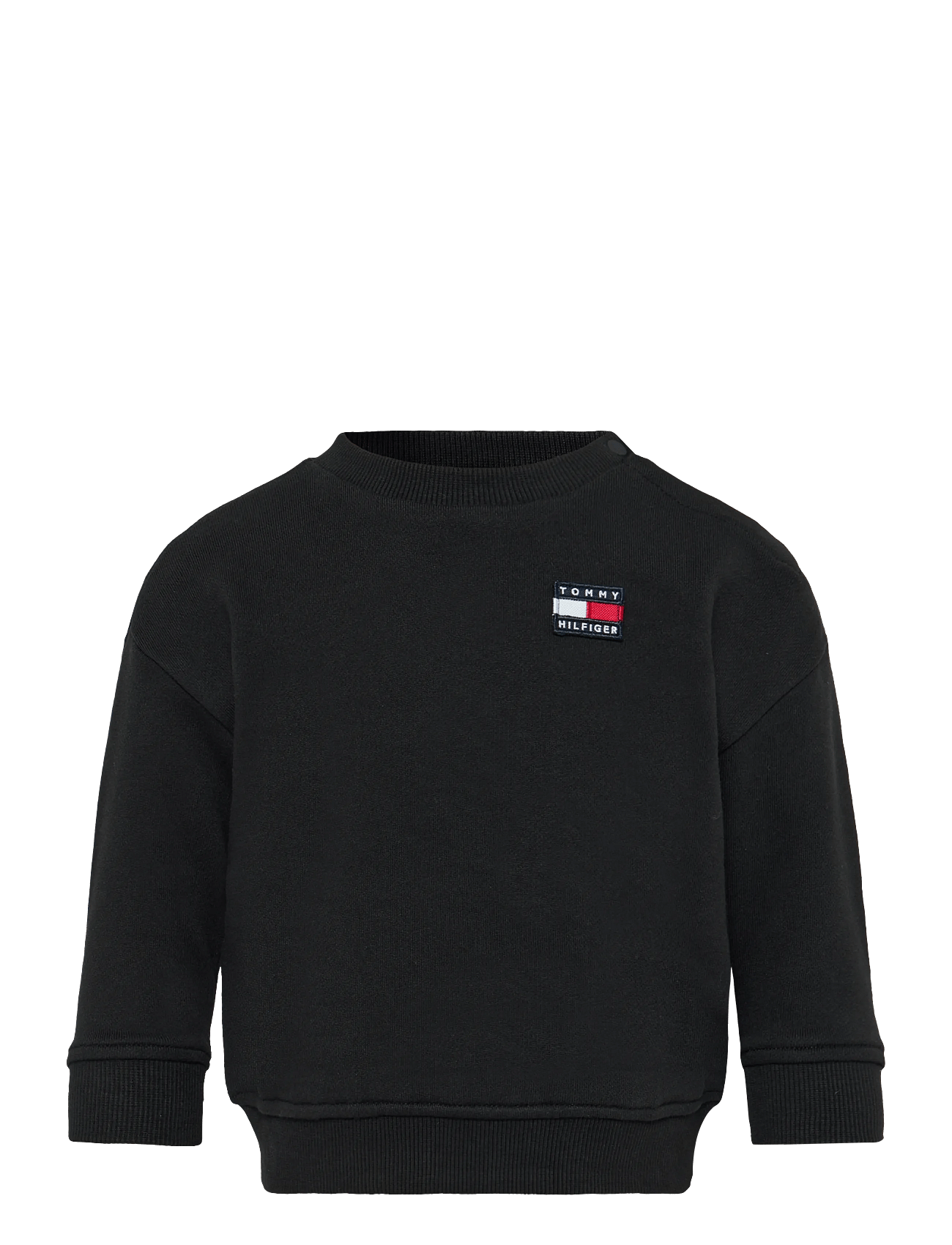 Tommy Hilfiger Flag Heritage Cn Sweatshirt - Black - 98