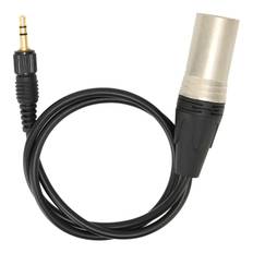 3.5mm to XLR Cable 18inch TRS Male to XLR Male Balanced o Converter Cable for SONY