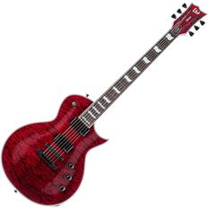 ESP LTD EC-1000 QM Fluence See Thru Black Cherry Elektriska gitarrer (Begagnad)