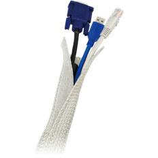 Kabelgömma LogiLink FlexWrap Vit