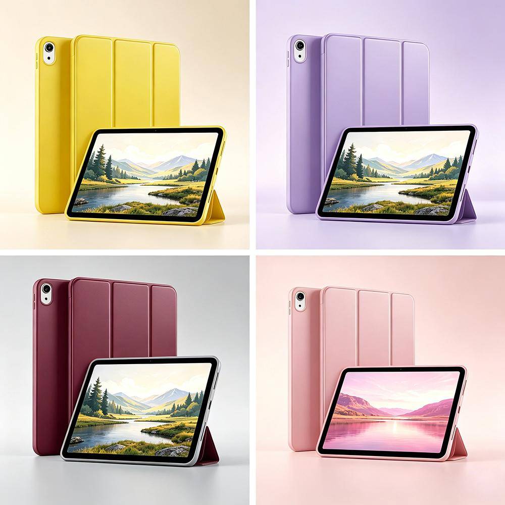 Tzion Fodral för Apple iPad (A16) 11:e generationen 11 tum 2025, för iPad 10:e generationen 10,9 tum 2022 Magnetiskt Fällbart Smart Fodral