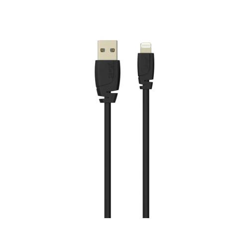 Sinox PRO Lightning kabel m/original Apple™ chip. 2m. Sort,...