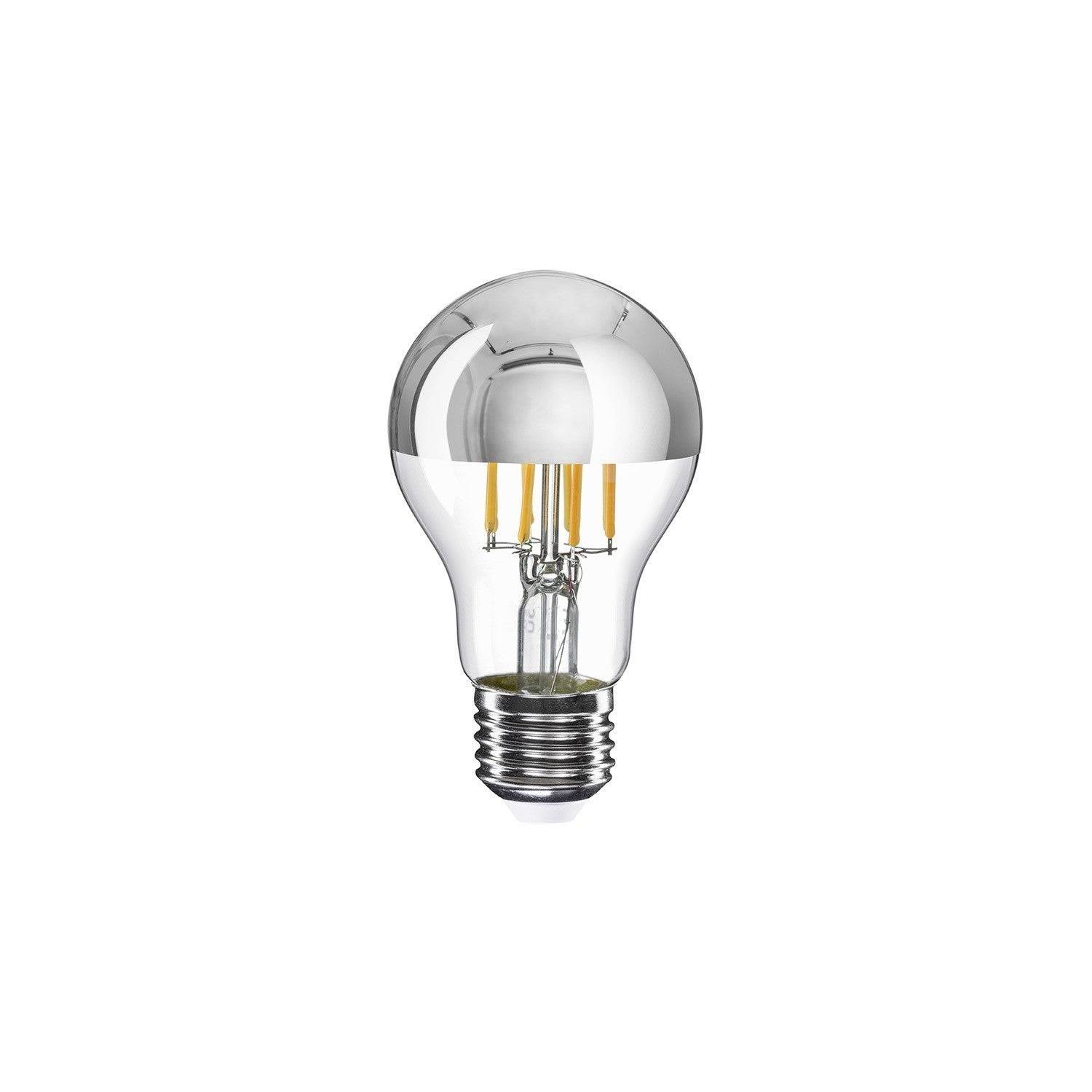 Topforspejlet E27 7W 2700K 806Lm Dæmpbar - Krom