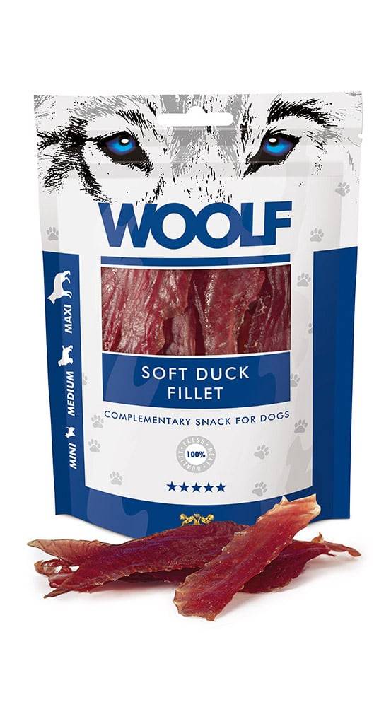 WOOLF Soft Fillet Of Duck 100g mjuka filéer av anka