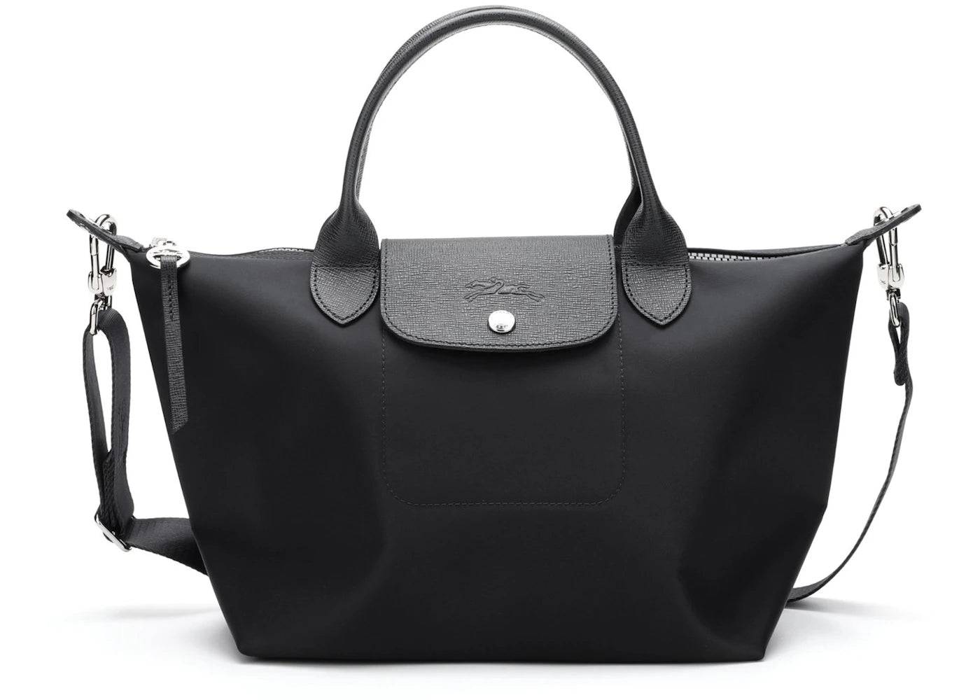 Longchamp Le Pliage Neo Top Handle Bag M Black - One Size (One Size)