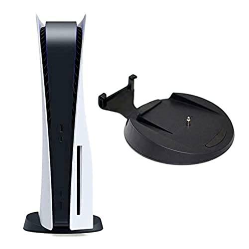 XBERSTAR PS5-stativ ersättande vertikalt stativ med skruv för Playstation 5-konsol Digital Edition och skivversion