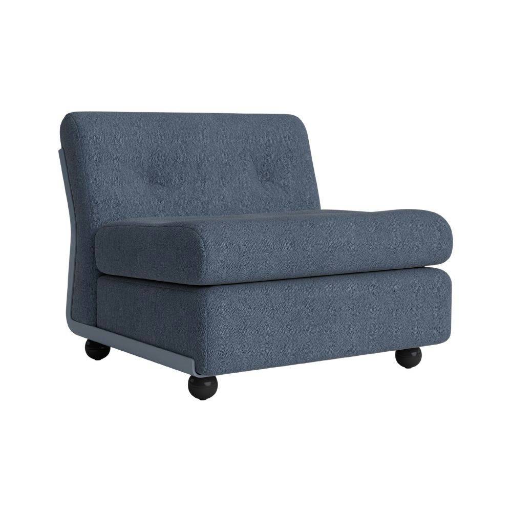 HAY Amanta 1-sitssoffa (Frostblå) Turf Blue Grey