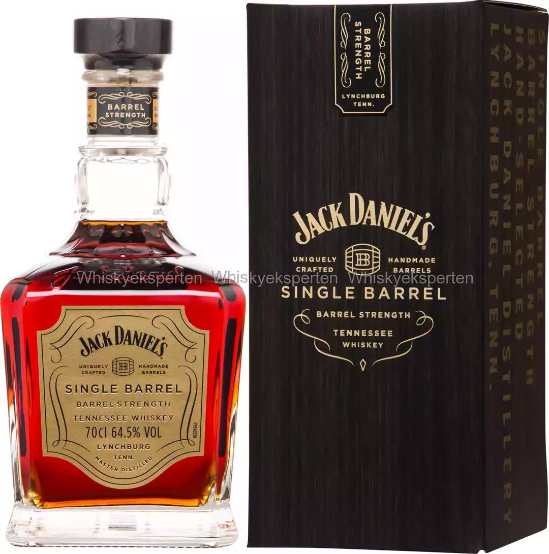 Jack Daniel's Single Barrel - Barrel Strength 70 cl, 64,5%