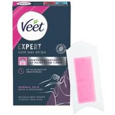 Veet Expert Cold Wax Strips Bikini &amp; Underarm Normal Skin 6 st