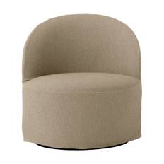 Audo Copenhagen Tearoom lounge chair swivel Logan 02 Sand - Beige