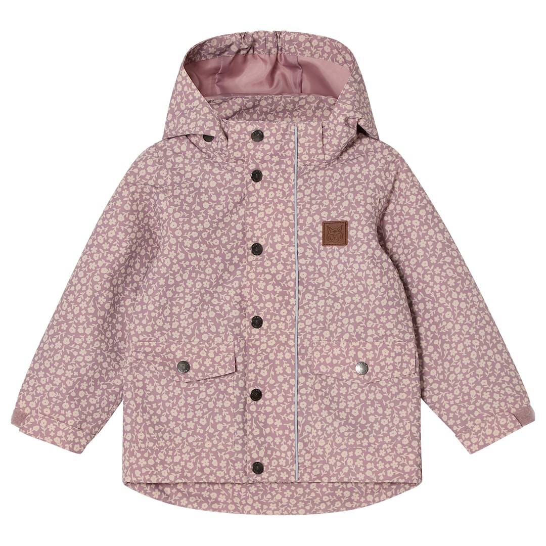 Kuling Stockholm Skaljacka Purple Mauve Flower Purple Mauve Flower 134 cm Shell Lila 134 cm kvinna