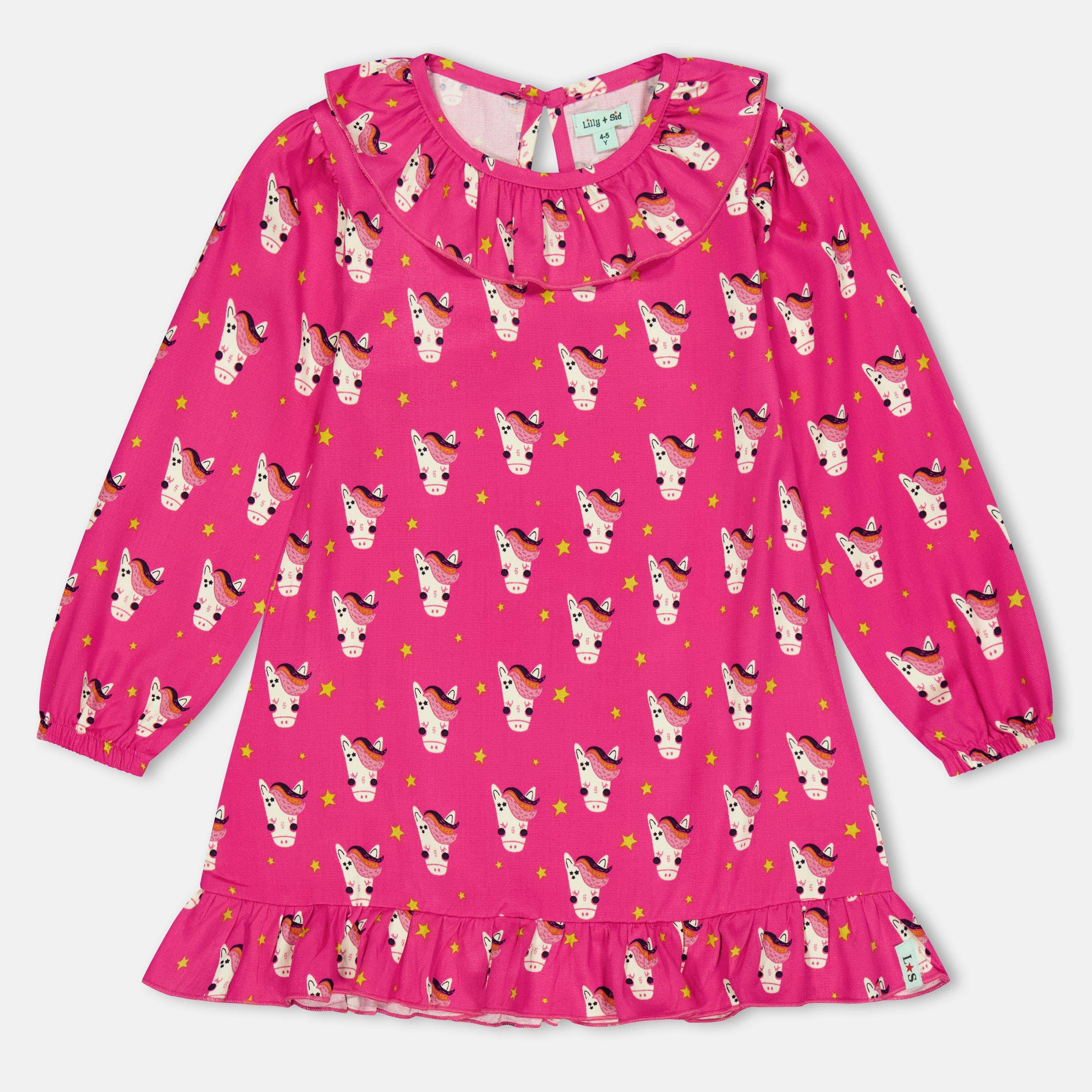 Lilly And Sid Kids' Horse A Line Dress