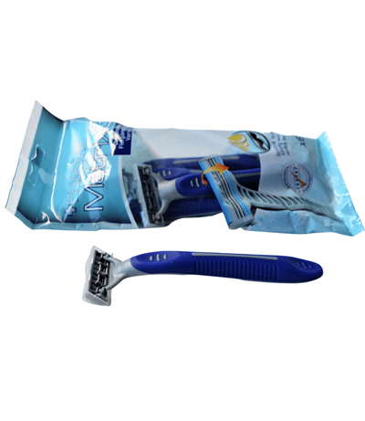 Matrix 3 barberskraber med 3 blade, 6 stk