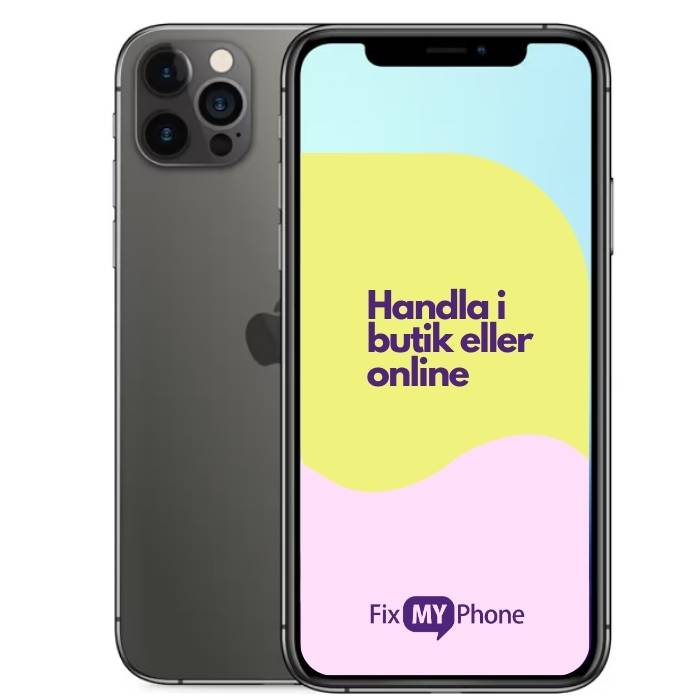 iPhone 12 Pro Max Begagnad Grafit 256 GB Premium