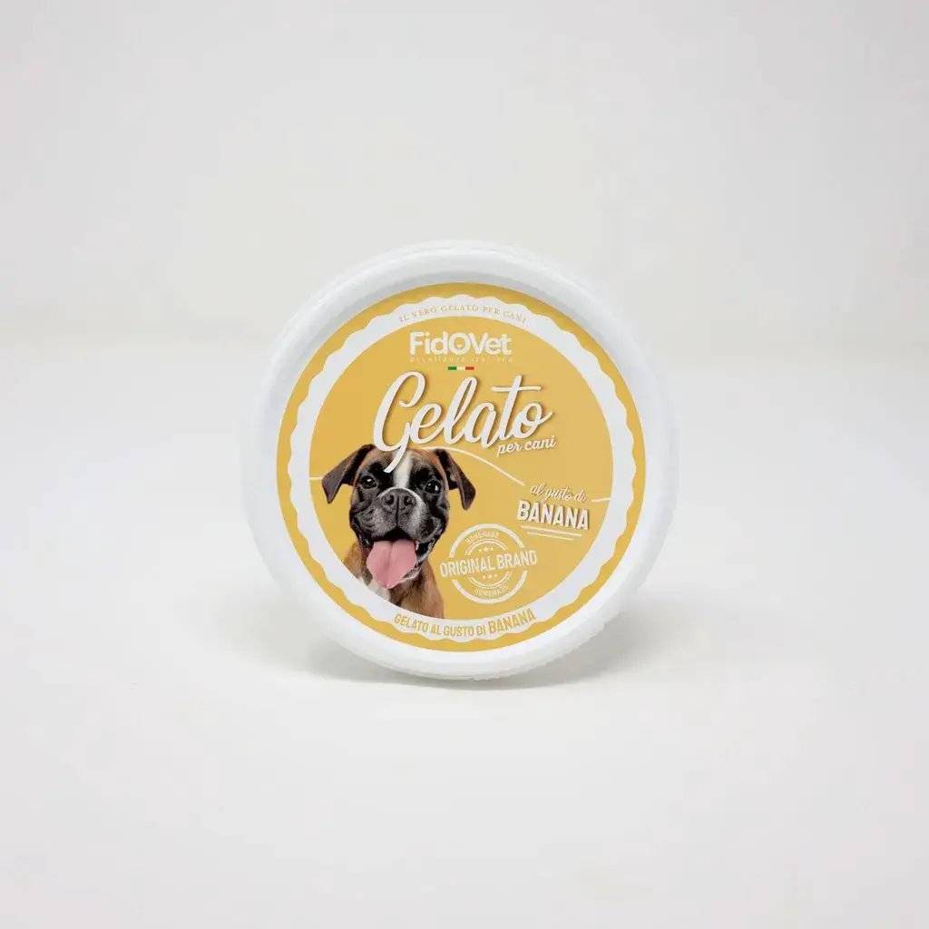 Gelato FidoVet hundeis - Banan