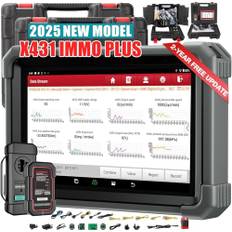 LAUNCH X431 IMMO Plus obd2 Diagnosegerät Auto mit ECU Codierung,Vollständige Schlüsselprogrammierung,mit 39+ Reset Service,ABS, Öl, EPB, DPF, BMS, SAS usw