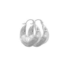 Afrika Earrings - Silver