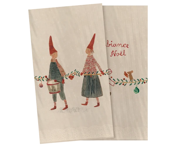 Maileg - Serviet Pixy Parade, stor - Jacobsen Plus