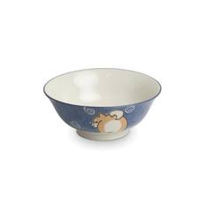 Suppeskål Shiba mønster blå Ø15 cm. - Service - Asiatisk og japansk porcelæn