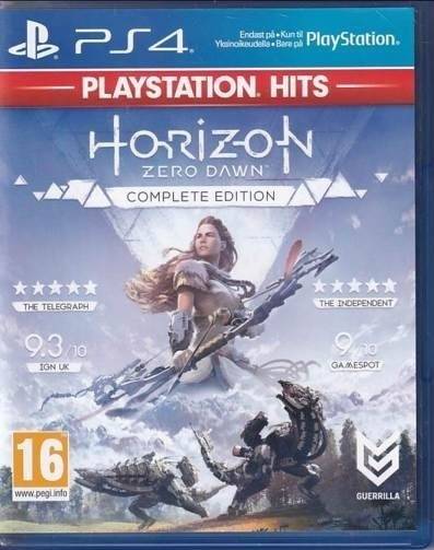 Horizon Zero Dawn Complete Edition - Playstation Hits - PS4 (B Grade) (Genbrug)
